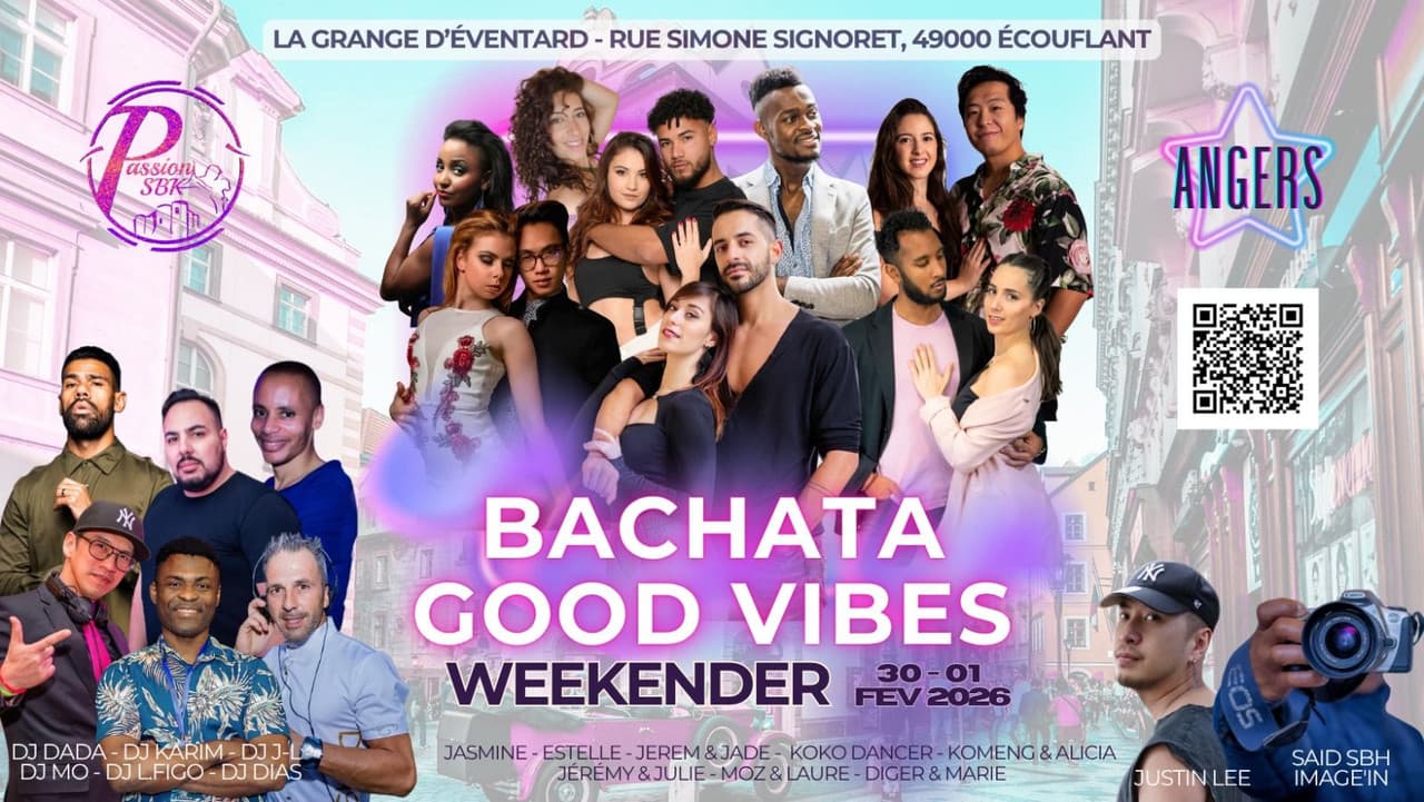 Bachata Good Vibes Weekender Angers - 2nd Edition event image