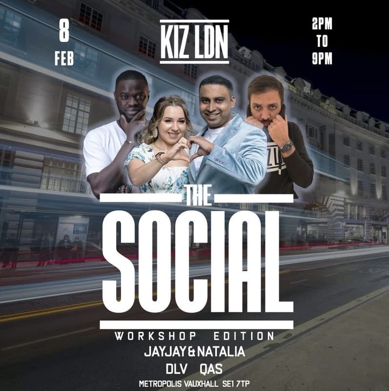 Kiz LDN: The Social event image