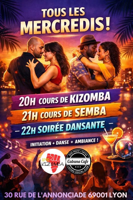 Amo Kizomba Cours et Soirée Kizomba/Semba event image