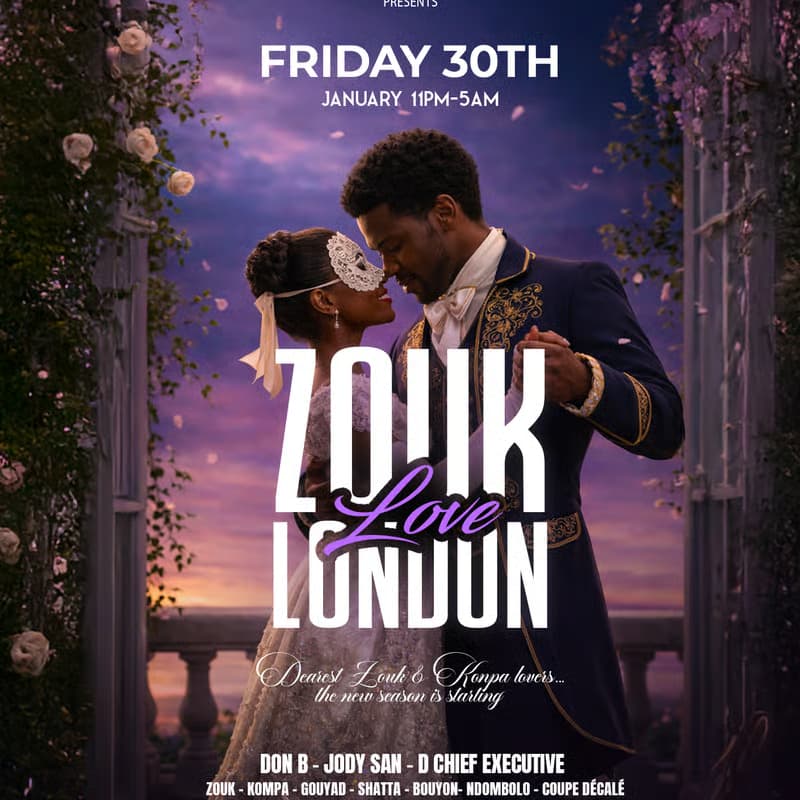 Zouk Love London: The Winter Ball event image