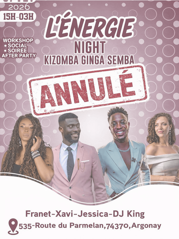 L'ÉNERGIE Night (CANCELLED) event image